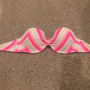 Victoria’s Secret strapless swim top
